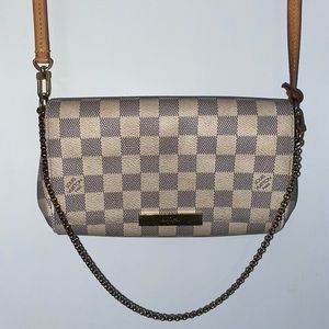 Used Louis Vuitton Favorite PM Damier Azur purse